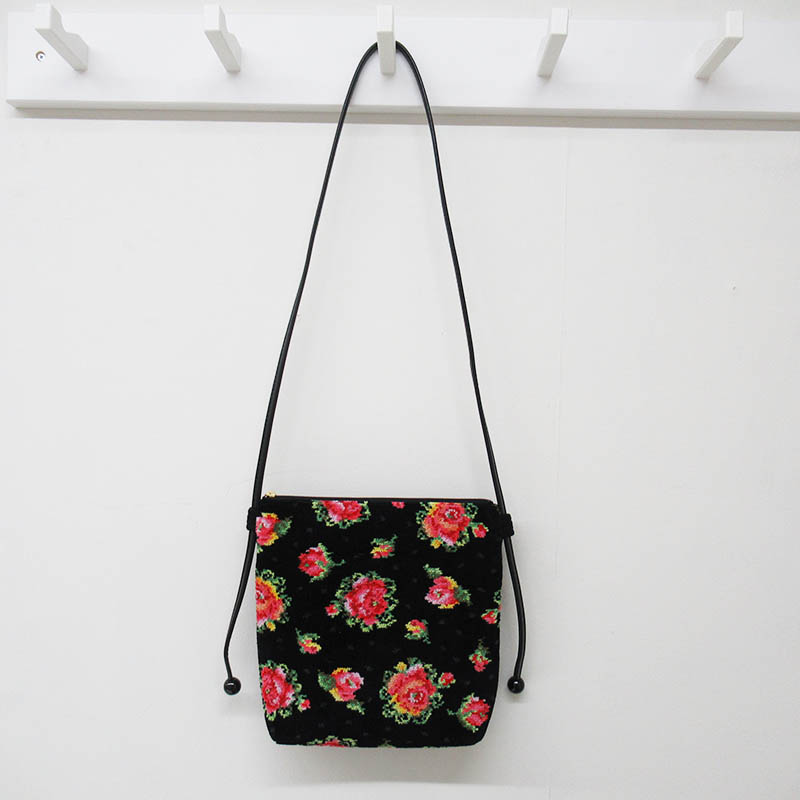 FEILER  LACY ROSE DOT バッグ /ブラック